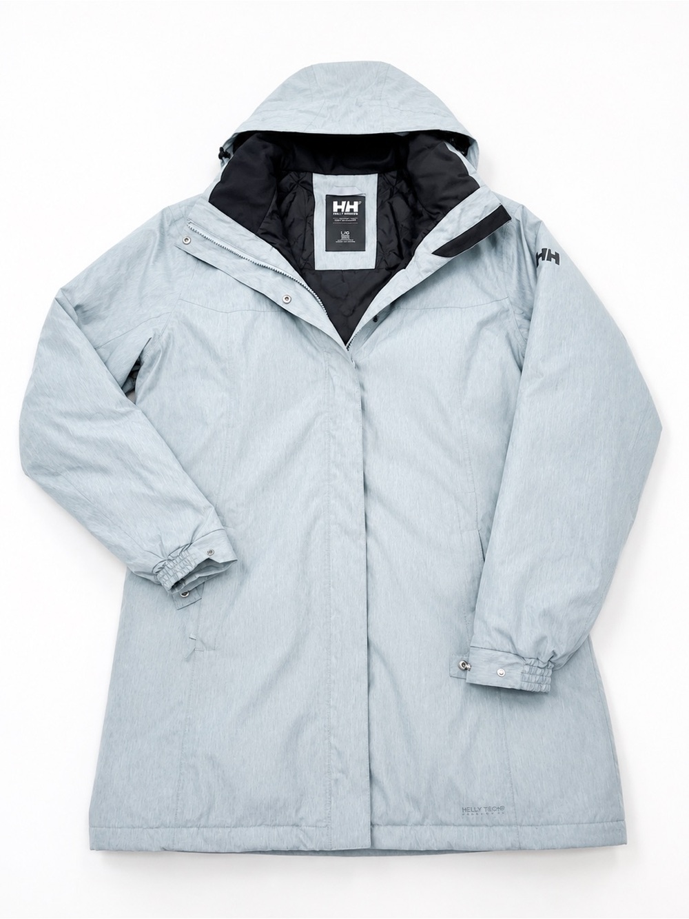 Helly Hansen Women’s Lightweight Hooded Jacket Gray Size Large